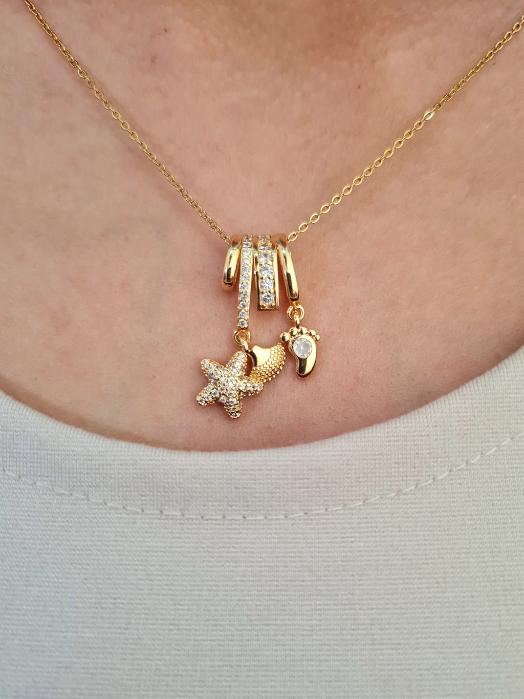 Ocean of Love Charm Necklace