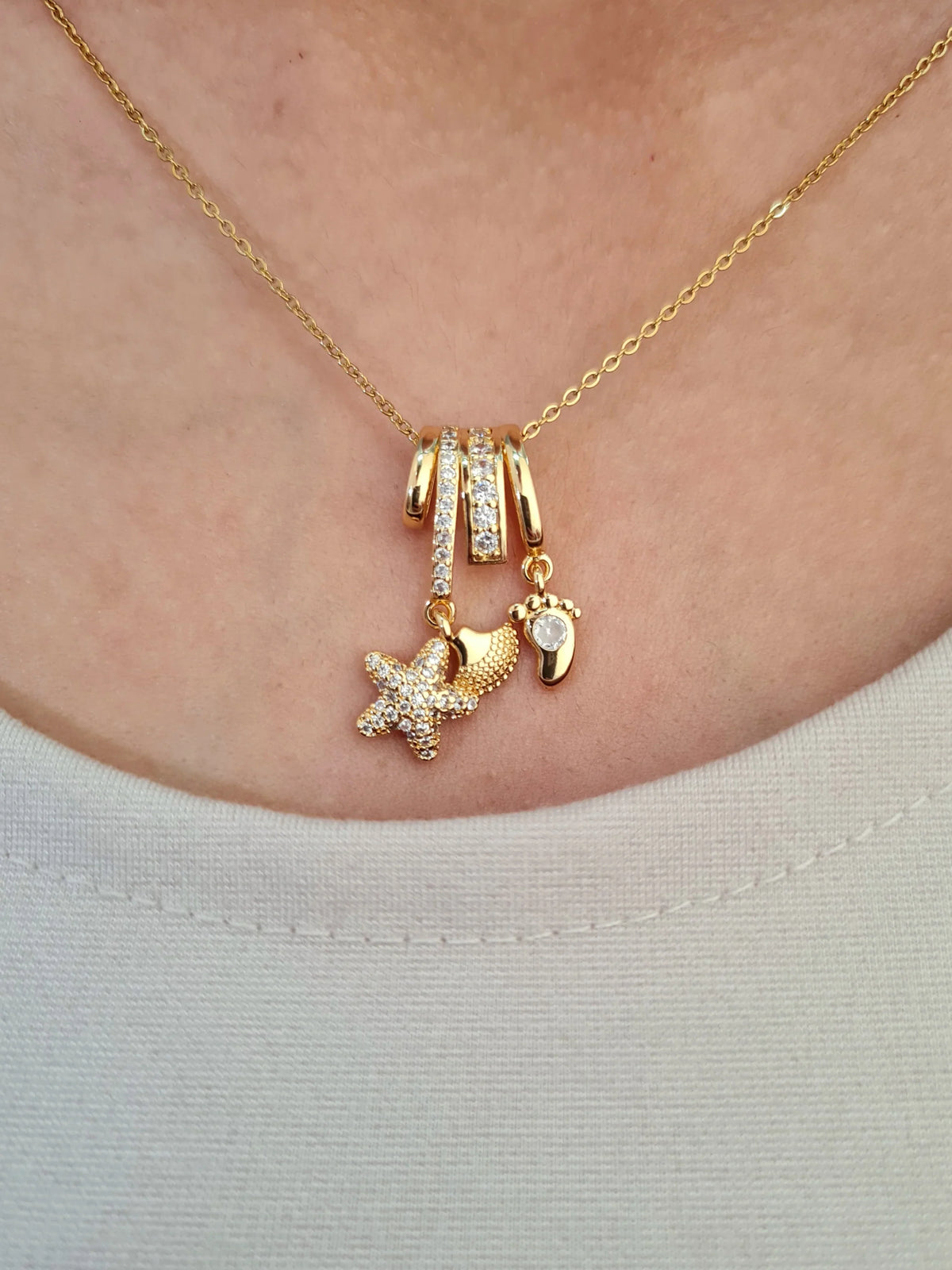 Ocean of Love Charm Necklace