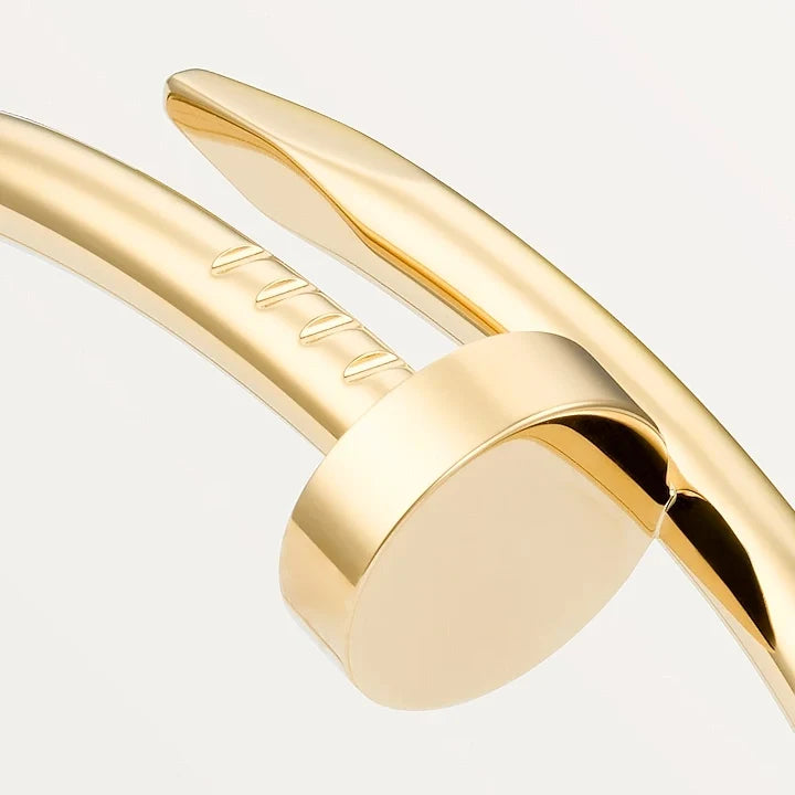 Golden Nail Bracelet