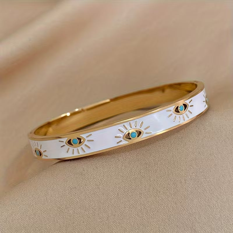 Guardian Eye Bangle Bracelet