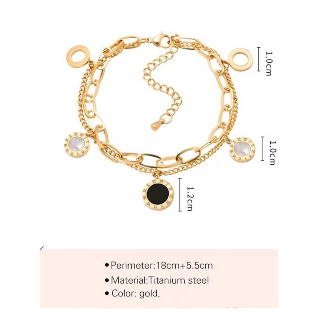 Roman Numerals Bracelet