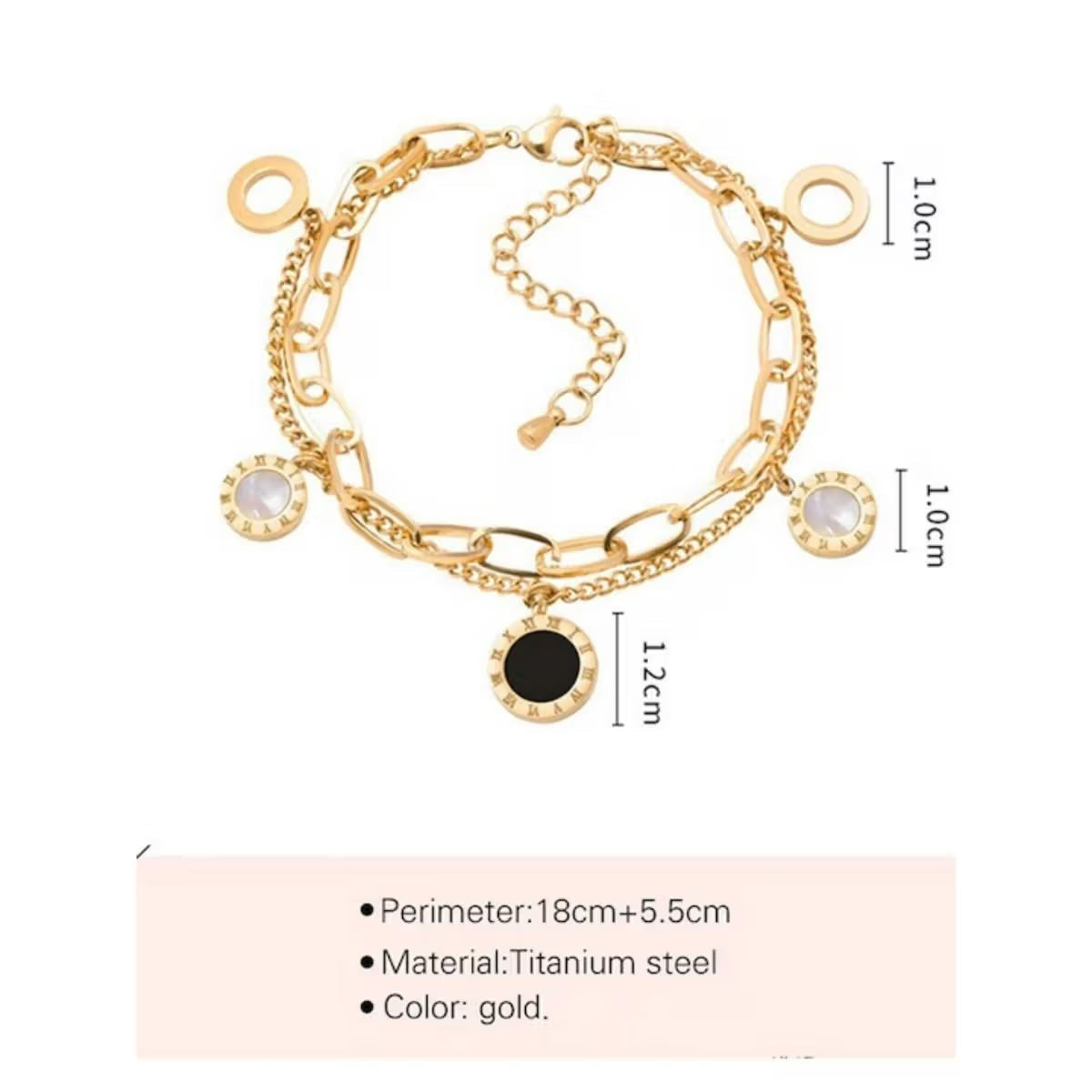 Roman Numerals Bracelet