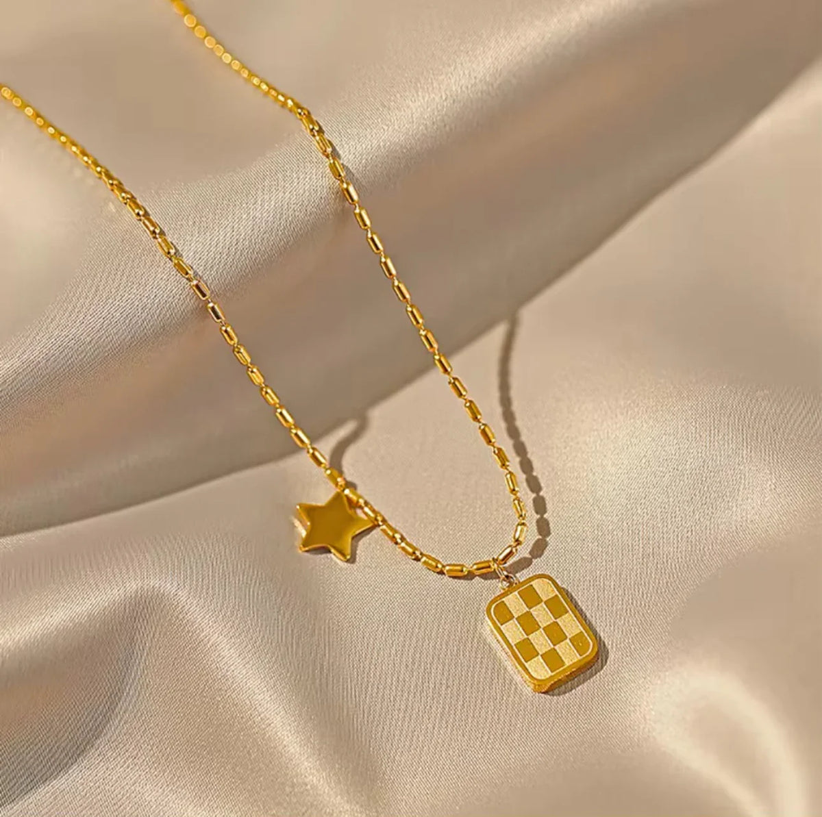 Golden Hour Charm Necklace