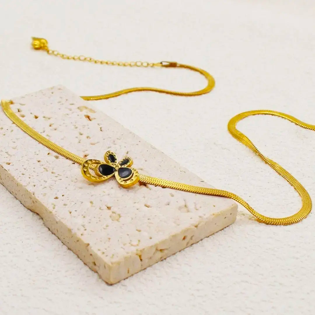 Luxe Butterfly Charm Necklace