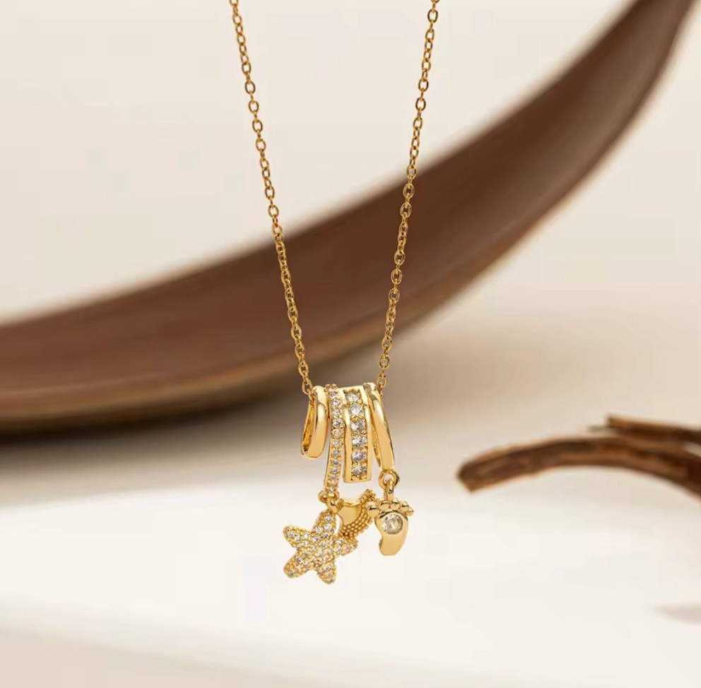 Ocean of Love Charm Necklace